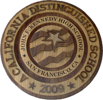 Large California Distinguished School Seal