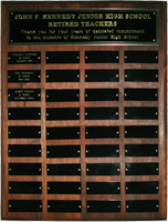 Teacher Retirement Master Plaque