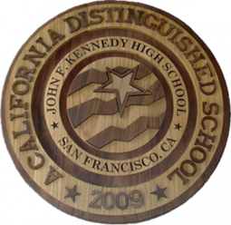 Large California Distinguished School Seal